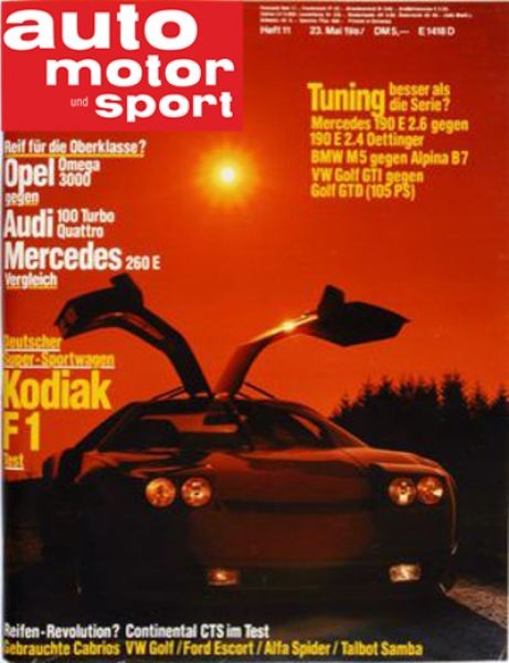 Auto Motor Sport, 23.05.1987 bis 05.06.1987