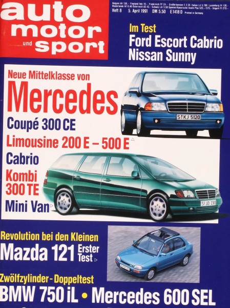 Auto Motor Sport, 05.04.1991 bis 18.04.1991
