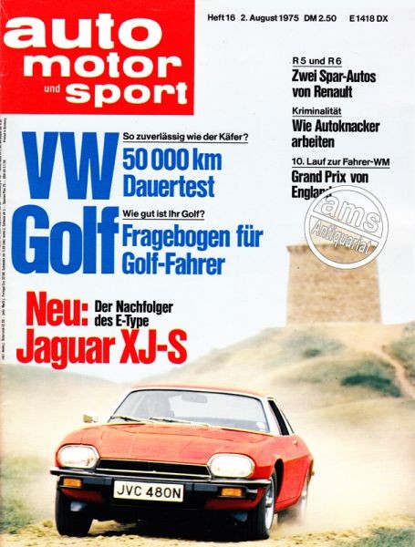 Auto Motor Sport, 02.08.1975 bis 15.08.1975