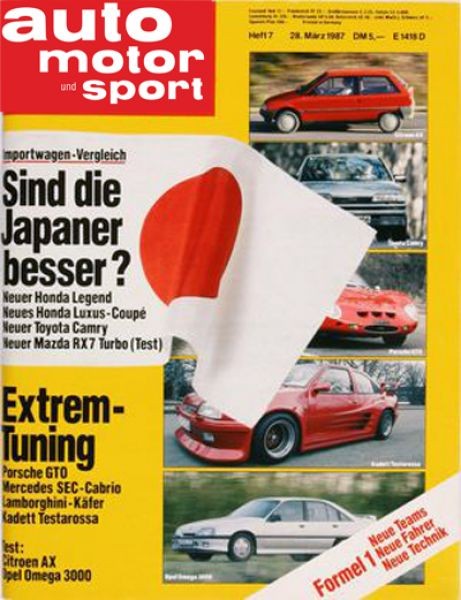 Auto Motor Sport, 28.03.1987 bis 10.04.1987