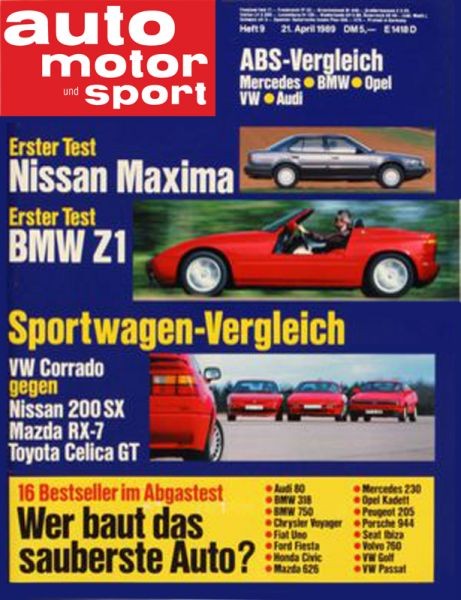 Auto Motor Sport, 21.04.1989 bis 04.05.1989