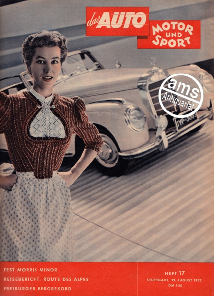 Auto Zeitung 22. August 1953