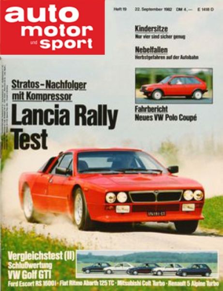 Auto Motor Sport, 22.09.1982 bis 05.10.1982