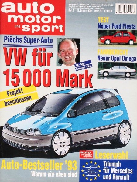Auto Motor Sport, 11.02.1994 bis 24.02.1994