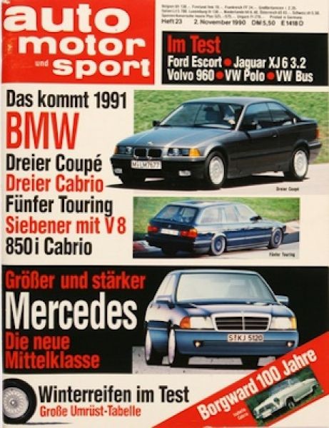 Auto Motor Sport, 02.11.1990 bis 15.11.1990