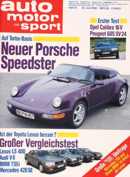 Auto Motor Sport, 29.06.1990 bis 12.07.1990