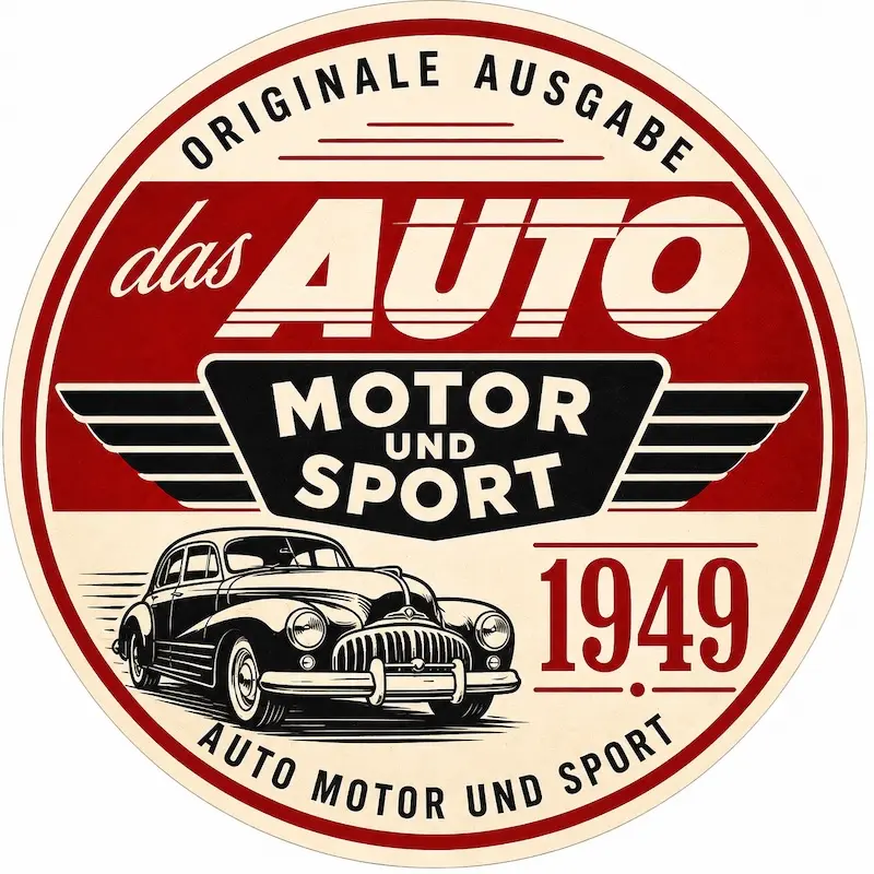 Das Auto Motor und Sport 1949 Jahreslogo