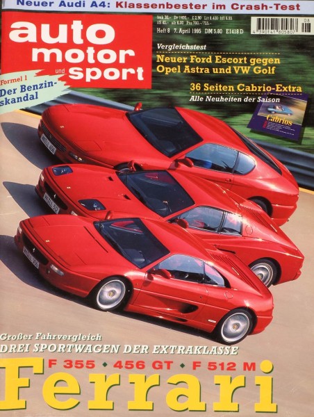 Auto Motor Sport, 07.04.1995 bis 20.04.1995