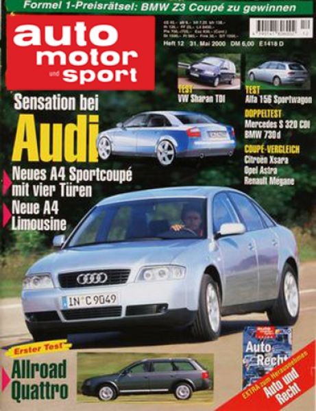 Auto Motor Sport, 31.05.2000 bis 13.06.2000