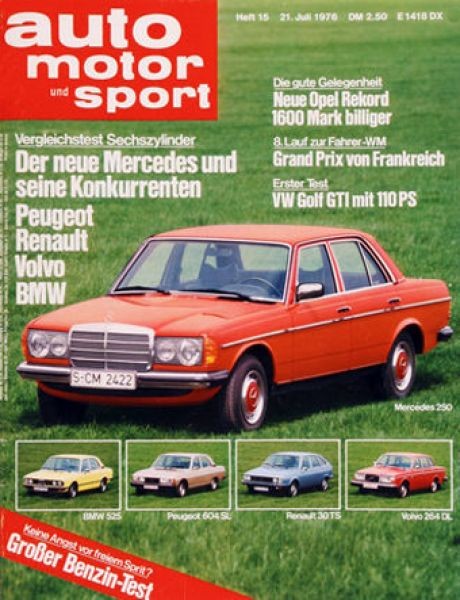Auto Motor Sport, 21.07.1976 bis 03.08.1976
