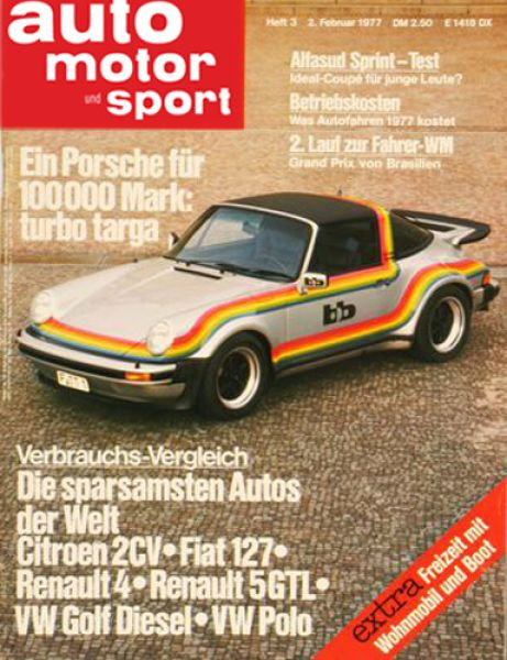 Testbericht: PORSCHE turbo targa