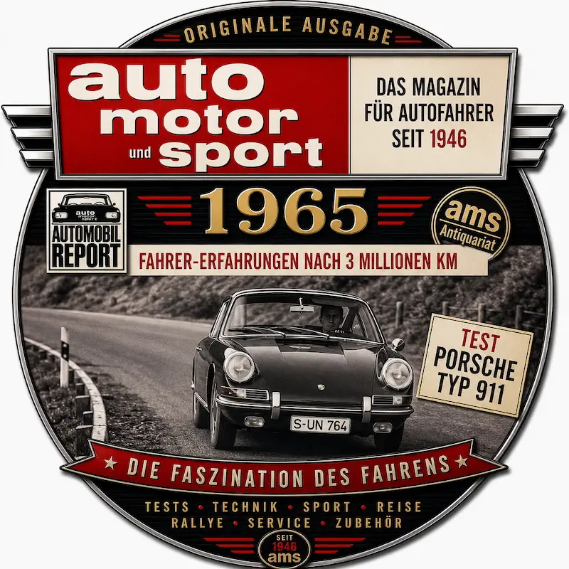 Original Auto Motor und Sport Zeitung 1965