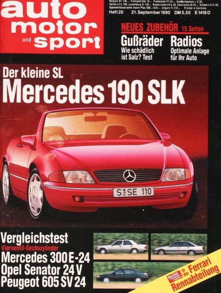 Auto Motor Sport, 21.09.1990 bis 04.10.1990