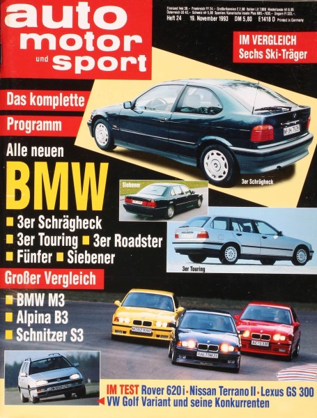 Auto Motor Sport, 19.11.1993 bis 02.12.1993