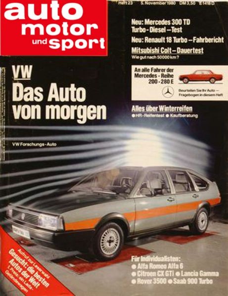 Auto Motor Sport, 05.11.1980 bis 18.11.1980
