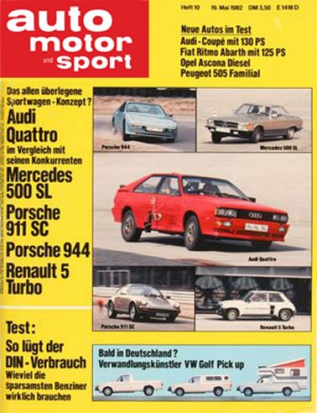 Auto Motor Sport, 19.05.1982 bis 01.06.1982