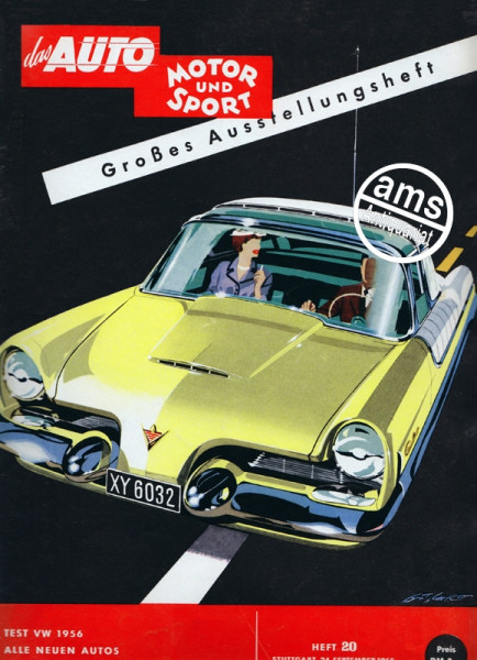 20/1955: Großes Ausstellungsheft IAA; Test VW 1956; Alle neuen Autos 