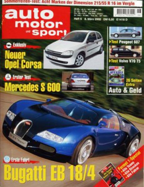 Auto Motor Sport, 08.03.2000 bis 21.03.2000
