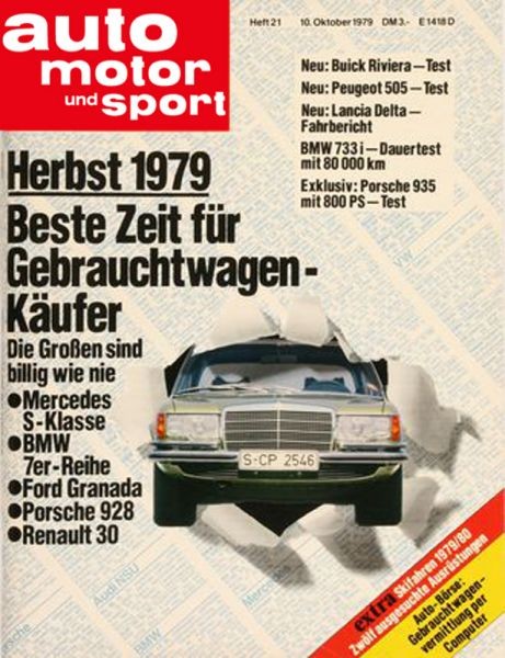 Auto Motor Sport, 10.10.1979 bis 23.10.1979