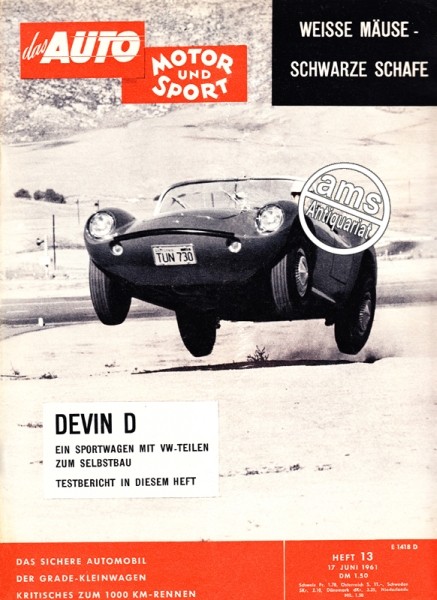 Auto Motor Sport, 17.06.1961 bis 30.06.1961