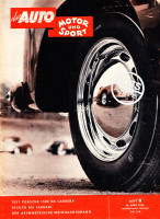 Auto Motor und Sport Ausgabe 9/1956 vom 28.04.1956 bis 11.05.1956 – Test Porsche 1500 GS Carrera