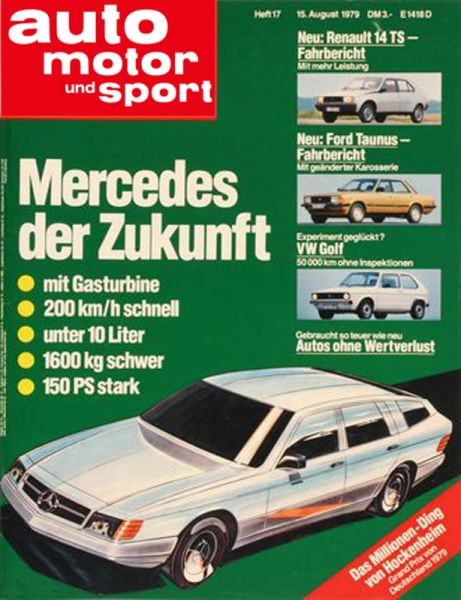 Auto Motor Sport, 15.08.1979 bis 28.08.1979