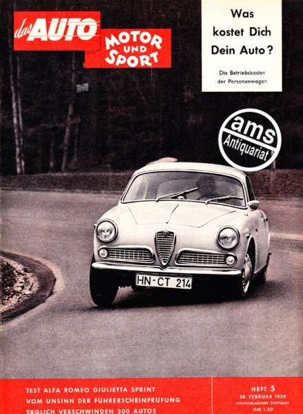 Auto Motor Sport, 28.02.1959 bis 13.03.1959