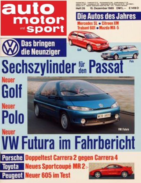 Auto Motor Sport, 15.12.1989 bis 28.12.1989