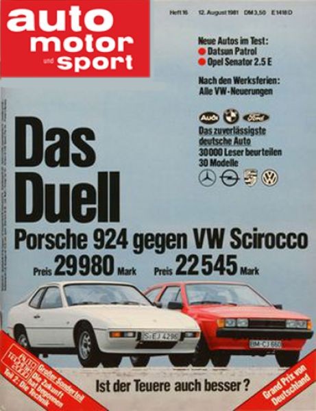 Auto Motor Sport, 12.08.1981 bis 25.08.1981
