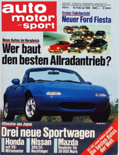 Auto Motor Sport, 10.02.1989 bis 23.02.1989