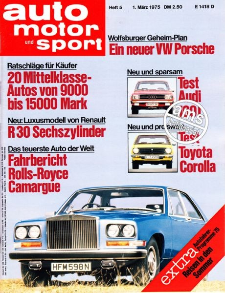 Auto Motor Sport, 01.03.1975 bis 14.03.1975