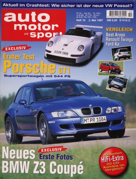 Auto Motor Sport, 02.05.1997 bis 15.05.1997