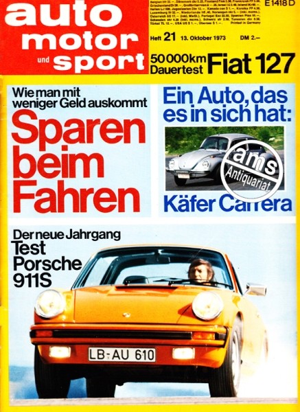 Auto Motor Sport, 13.10.1973 bis 26.10.1973