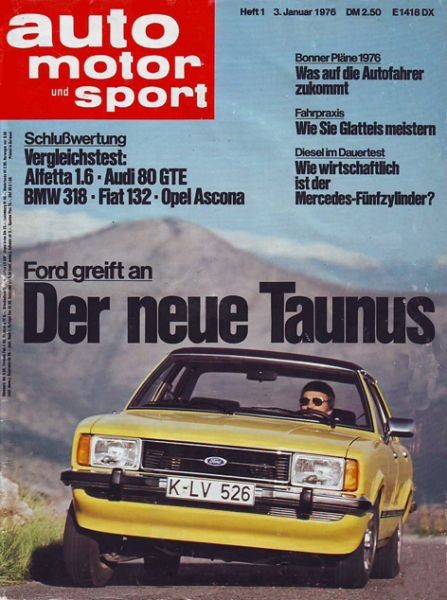 Auto Motor Sport, 03.01.1976 bis 16.01.1976