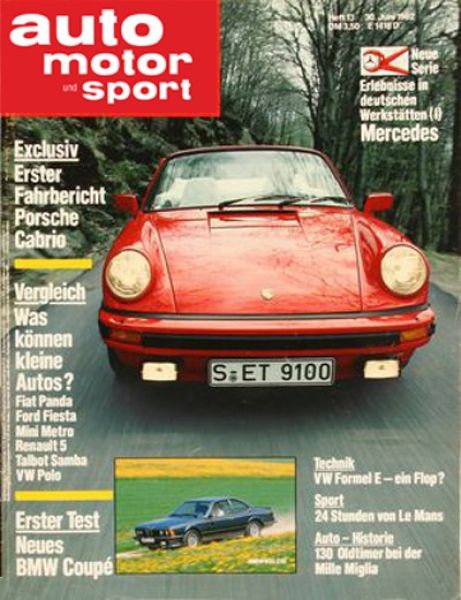 Auto Motor Sport, 30.06.1982 bis 13.07.1982