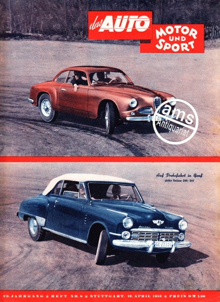 Auto Motor Sport, 12.04.1952 bis 25.04.1952