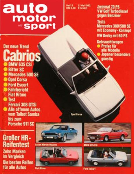 Auto Motor Sport, 05.05.1982 bis 18.05.1982