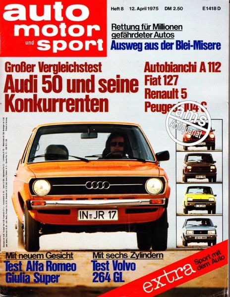 Auto Motor Sport, 12.04.1975 bis 25.04.1975