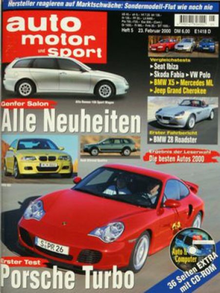 Auto Motor Sport, 23.02.2000 bis 07.03.2000