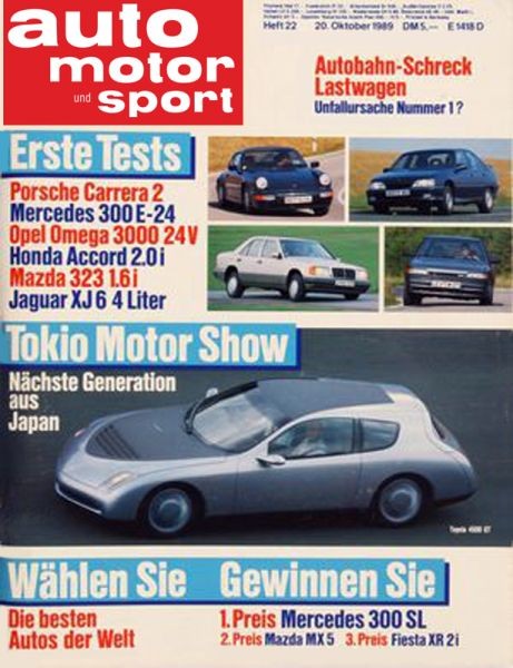 Auto Motor Sport, 20.10.1989 bis 02.11.1989