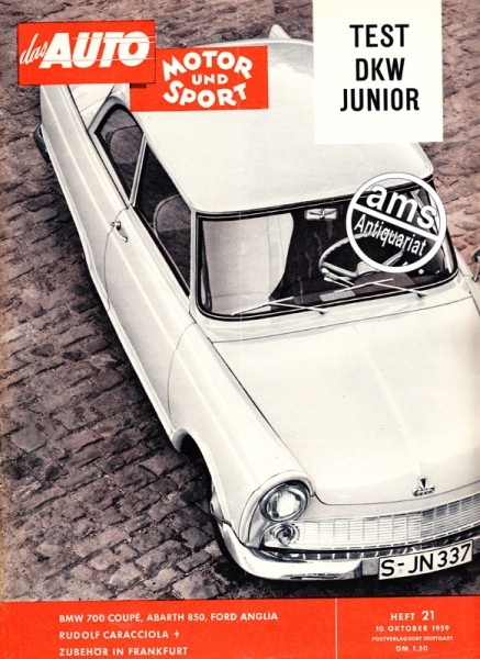 Auto Motor Sport, 10.10.1959 bis 23.10.1959