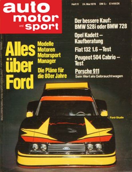 Auto Motor Sport, 24.05.1978 bis 06.06.1978