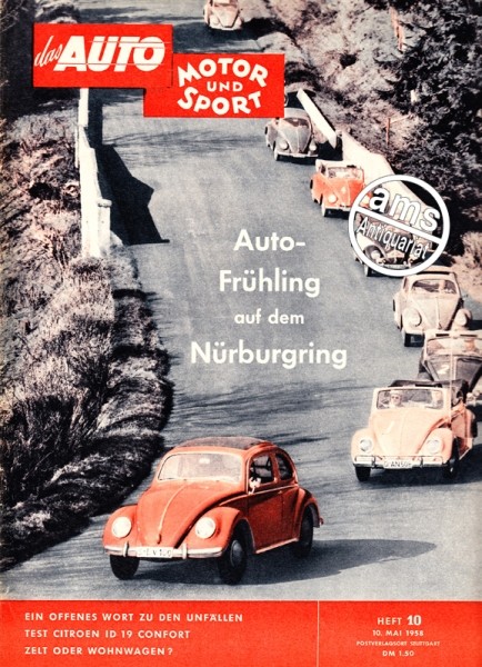 Auto Motor Sport, 10.05.1958 bis 23.05.1958