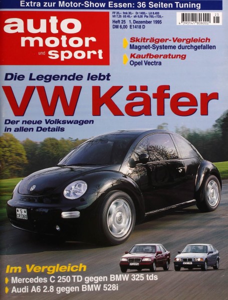 Auto Motor Sport, 01.12.1995 bis 14.12.1995