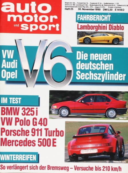 Auto Motor Sport, 30.11.1990 bis 13.12.1990