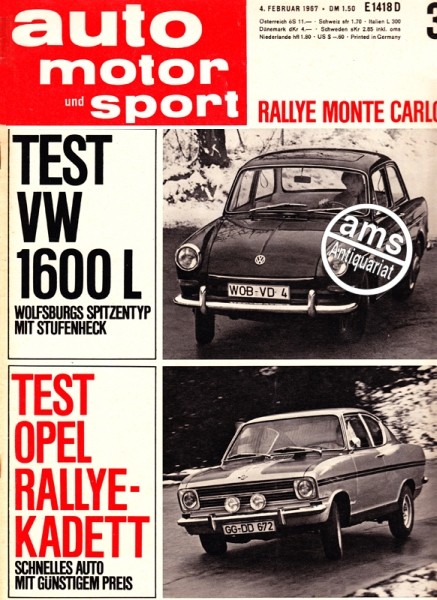 Auto Motor Sport, 04.02.1967 bis 17.02.1967