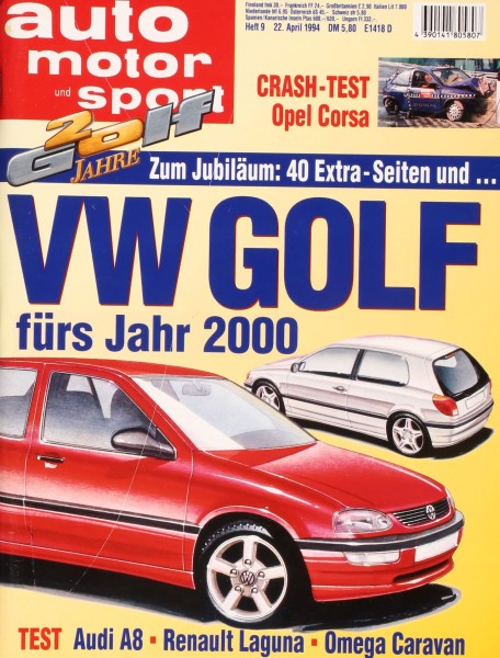 Auto Motor Sport, 22.04.1994 bis 05.05.1994