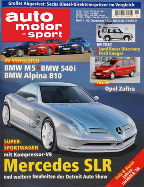 Auto Motor Sport, 30.12.1998 bis 12.01.1999