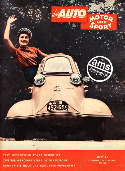 Auto Motor Sport, 24.07.1954 bis 06.08.1954