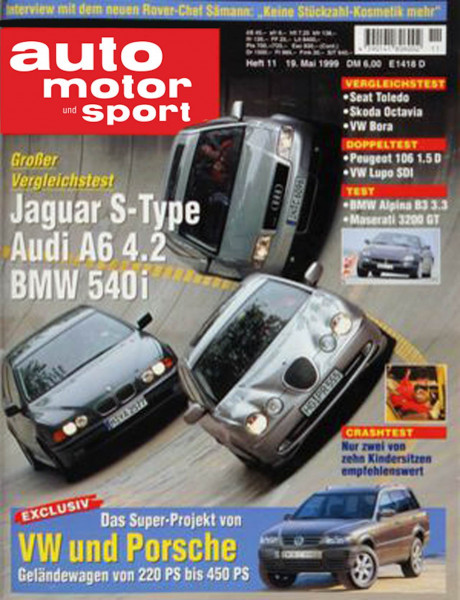 Auto Motor Sport, 19.05.1999 bis 01.06.1999